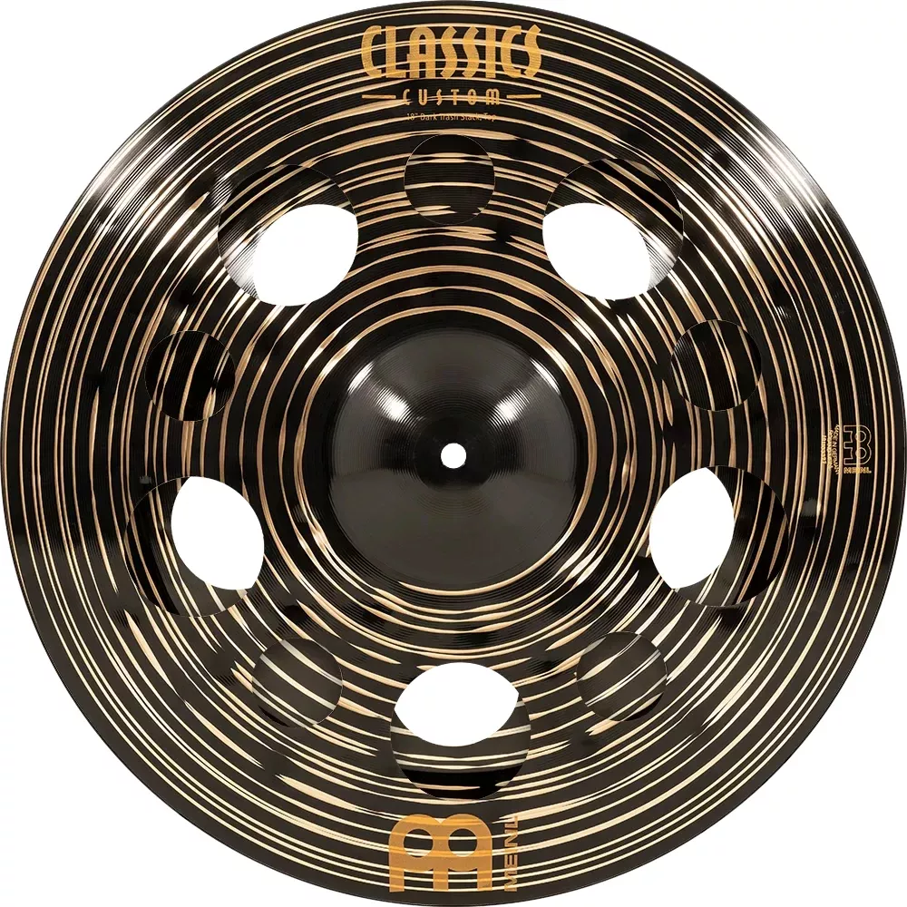 Meinl Cymbals Classics Custom 18" Dark Trash Stack