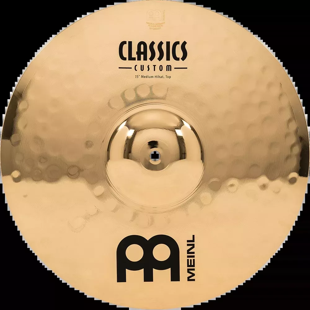 Meinl Cymbals Classics Custom Brilliant 15" Medium HiHats