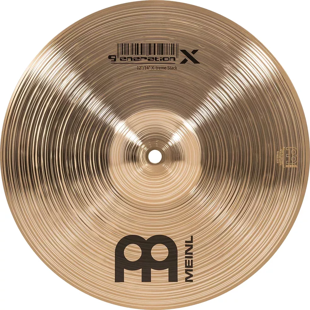 Meinl Cymbals Generation X 12" and 14" Xtreme Stack HiHats