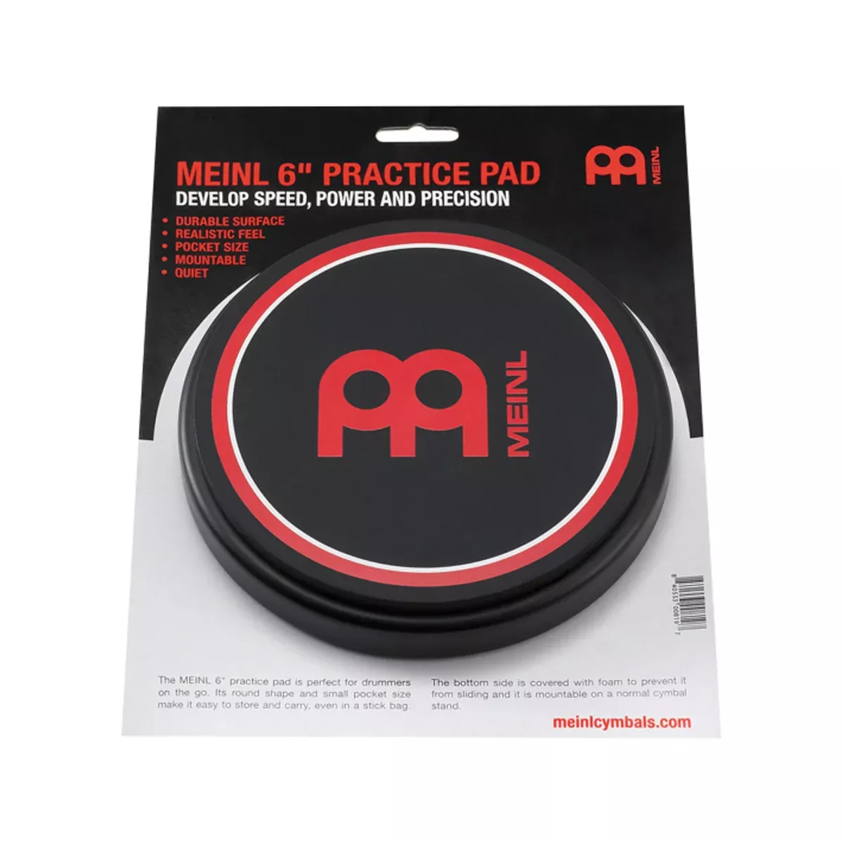 MEINL MPP-6 6Inch Practice Pad