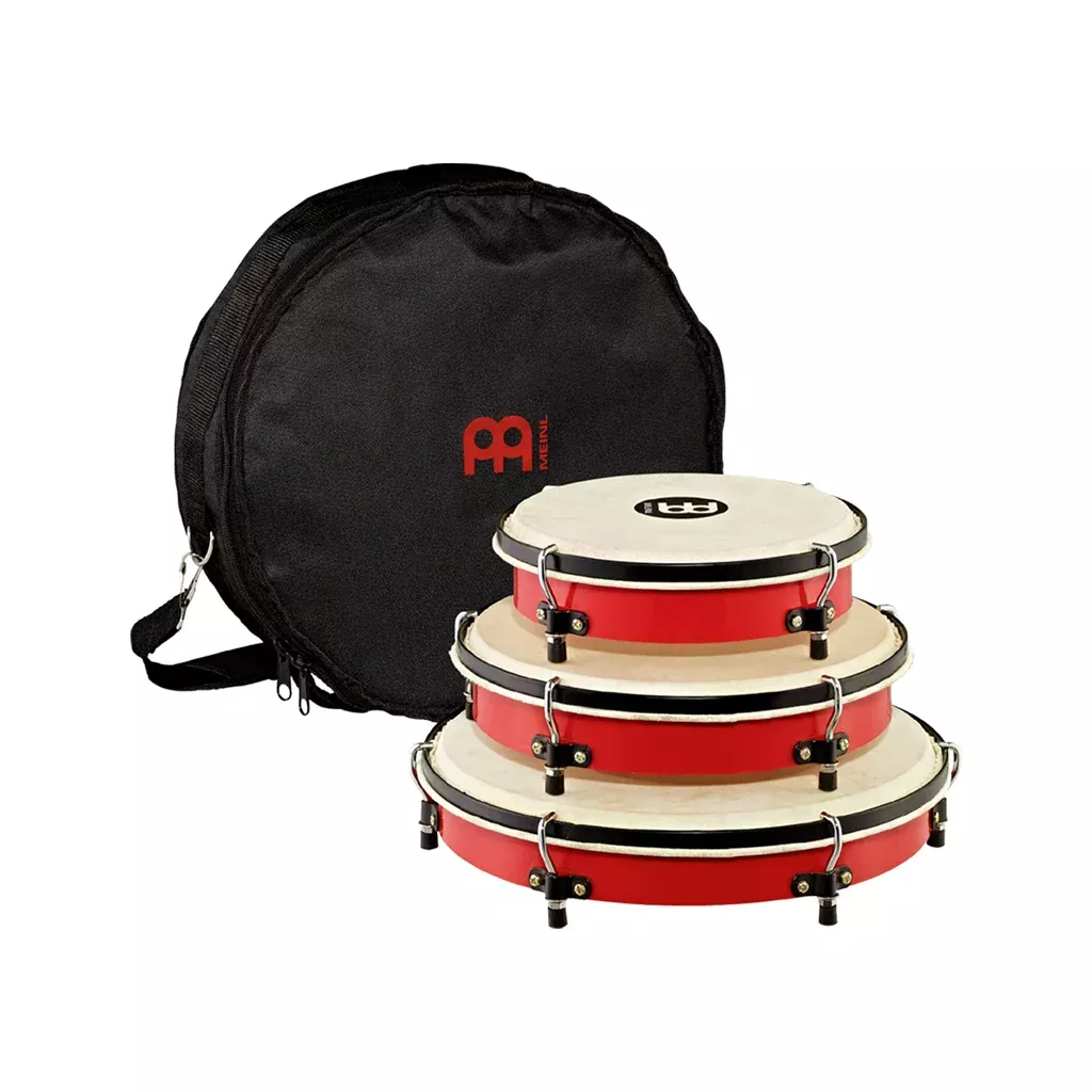 MEINL Percussion PL-SET 8/10/12inch Plenera Set, Red