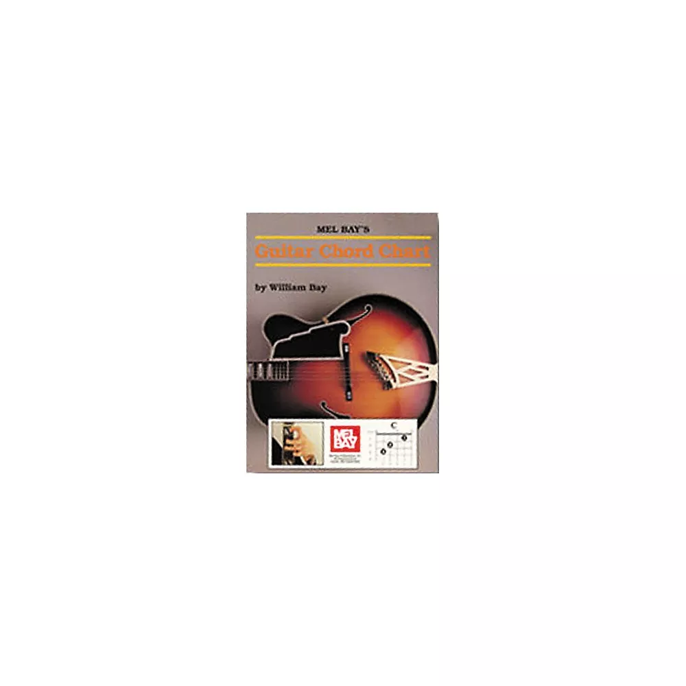 Mel Bay Guitar Chord Chart Book