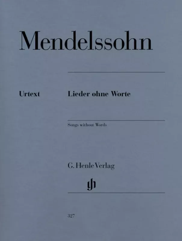 MENDELSSOHN - SONGS WITHOUT WORDS URTEXT