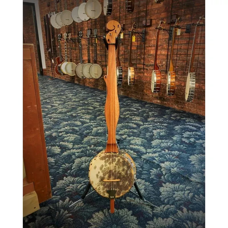 Menzies 4-String Fretless Gourd banjo, #403