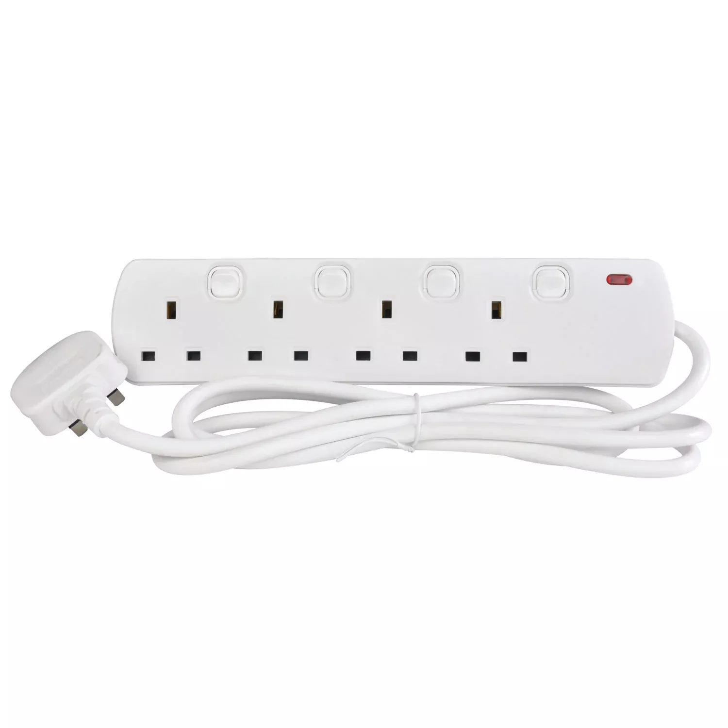 Mercury 4 Gang Switched Extension Lead