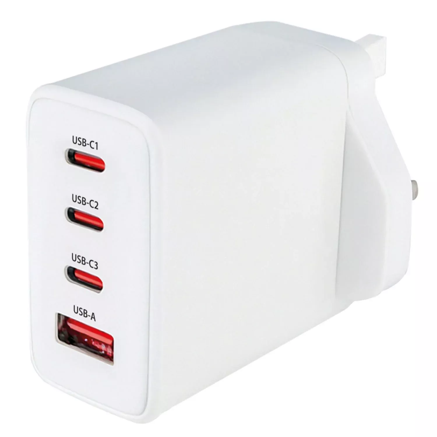 Mercury 65W 3xUSB-C 1xUSB-A Gan Charger