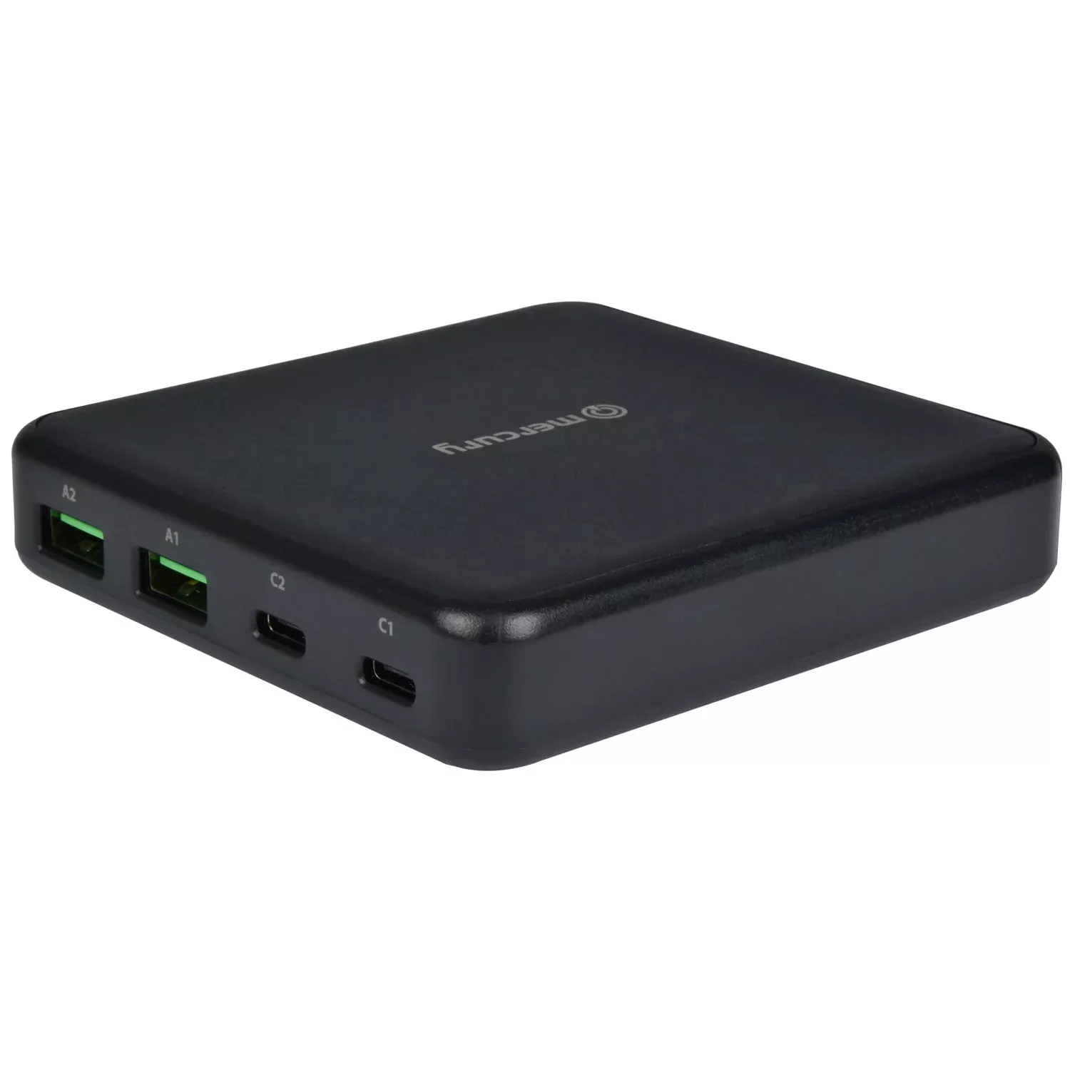Mercury 65W Desktop GaN Charger 2 x USB A & 2 x USB C