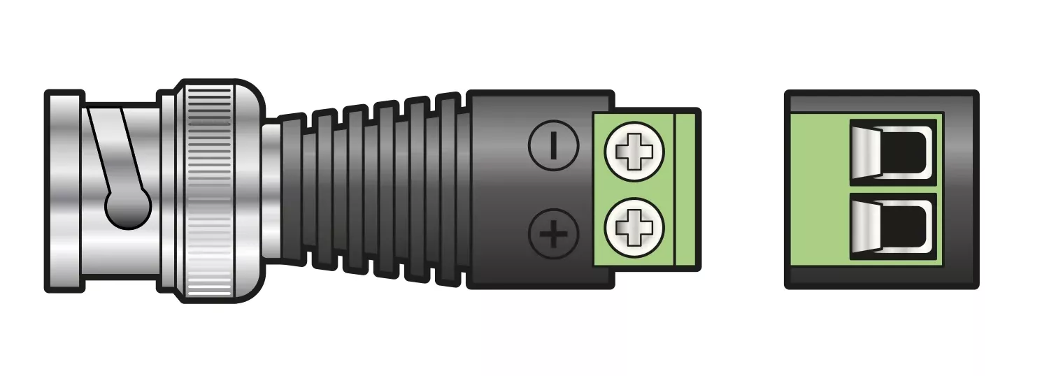 Mercury BNC Coaxial Plug with Screw In Terminals