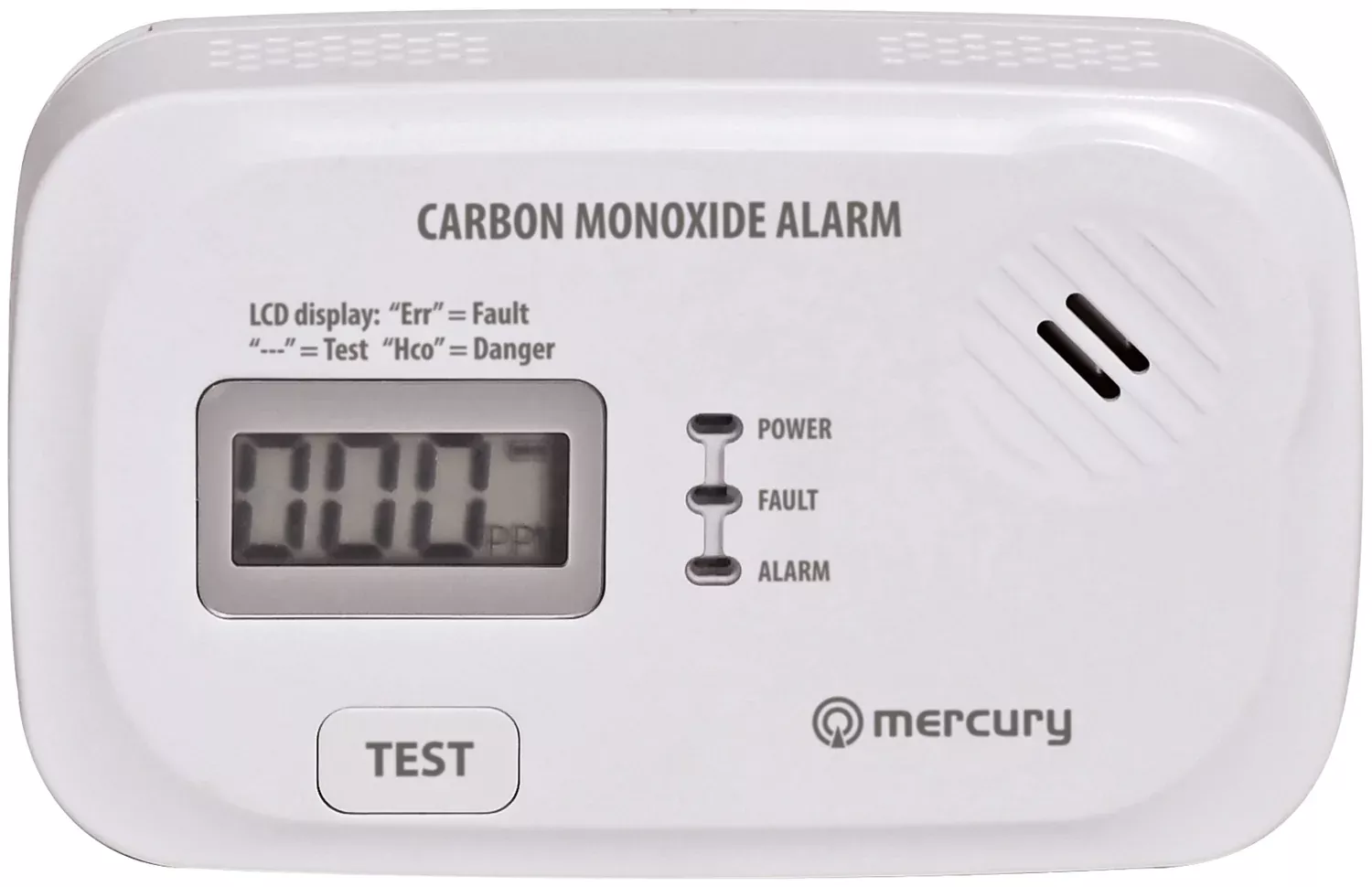 Mercury Carbon Monoxide Alarm – COD-208A