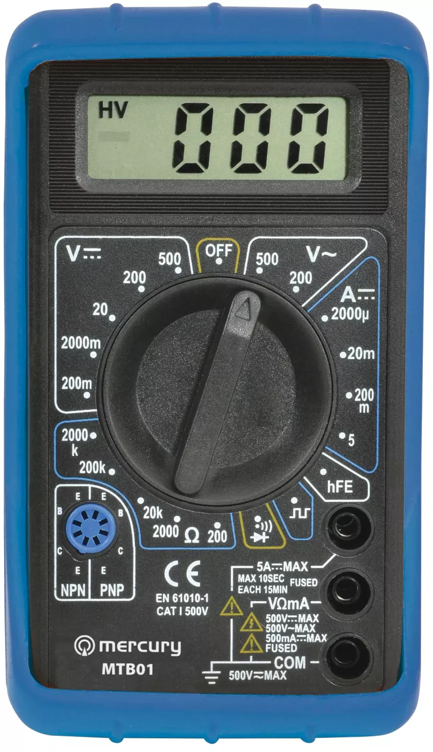 Mercury Digital Multimeter – MTB01