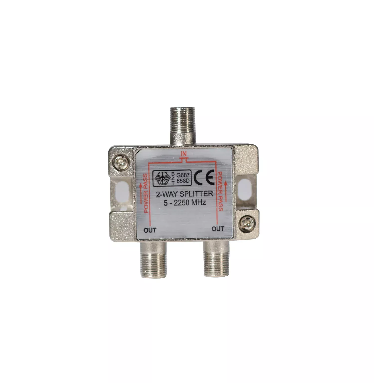 Mercury F-Type Satellite Splitters 5-2250MHz