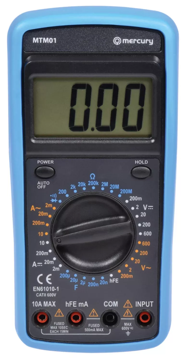 Mercury Professional Digital Multimeter – MTM01