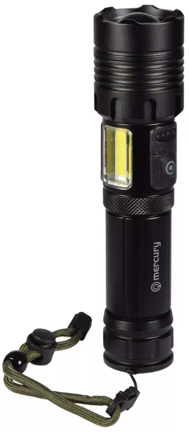Mercury Rechargeable LED torch & side/warning light