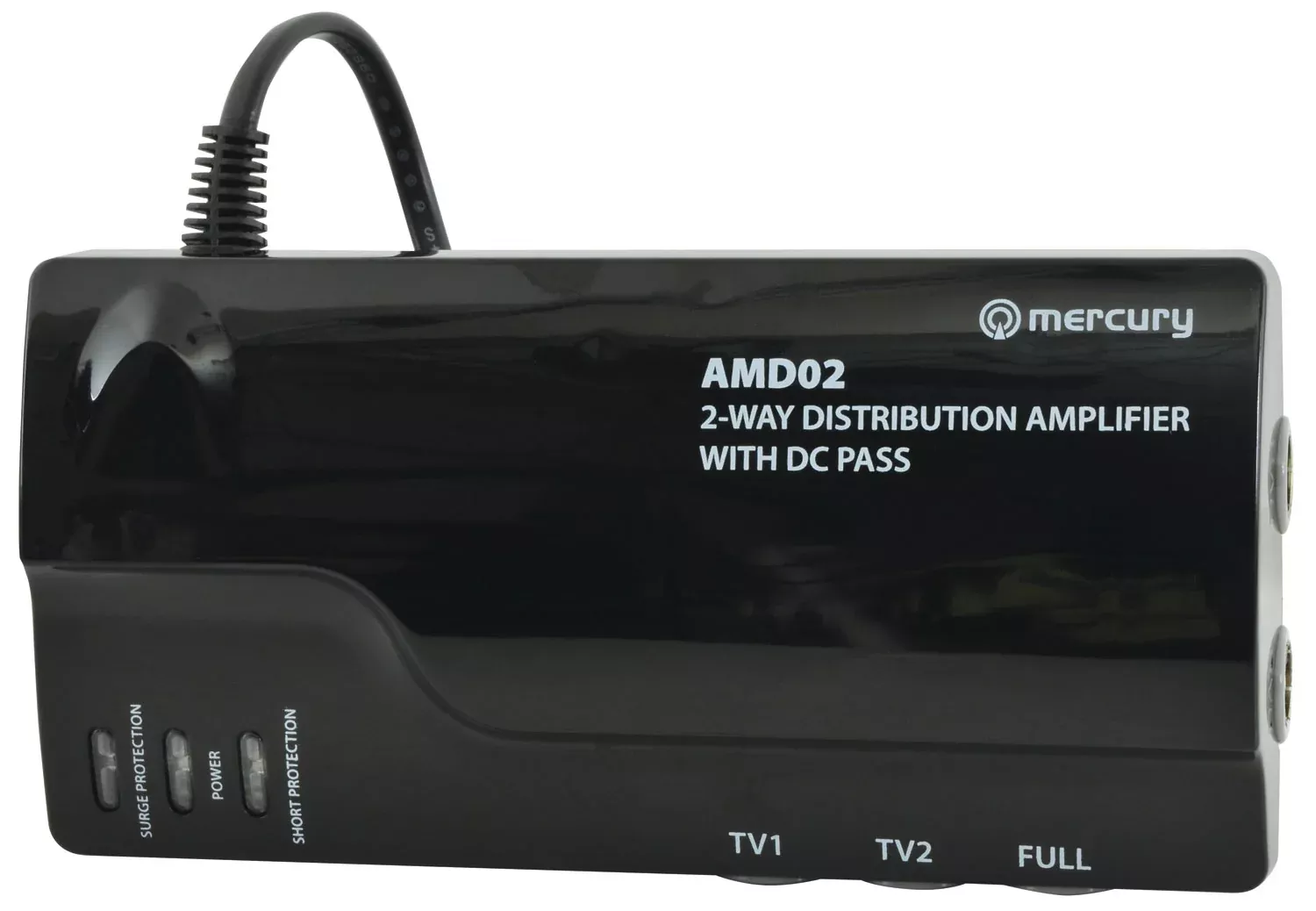 Mercury UHF/VHF Distribution Amplifiers with 5G/4G Filter and DC Pass – AMD02