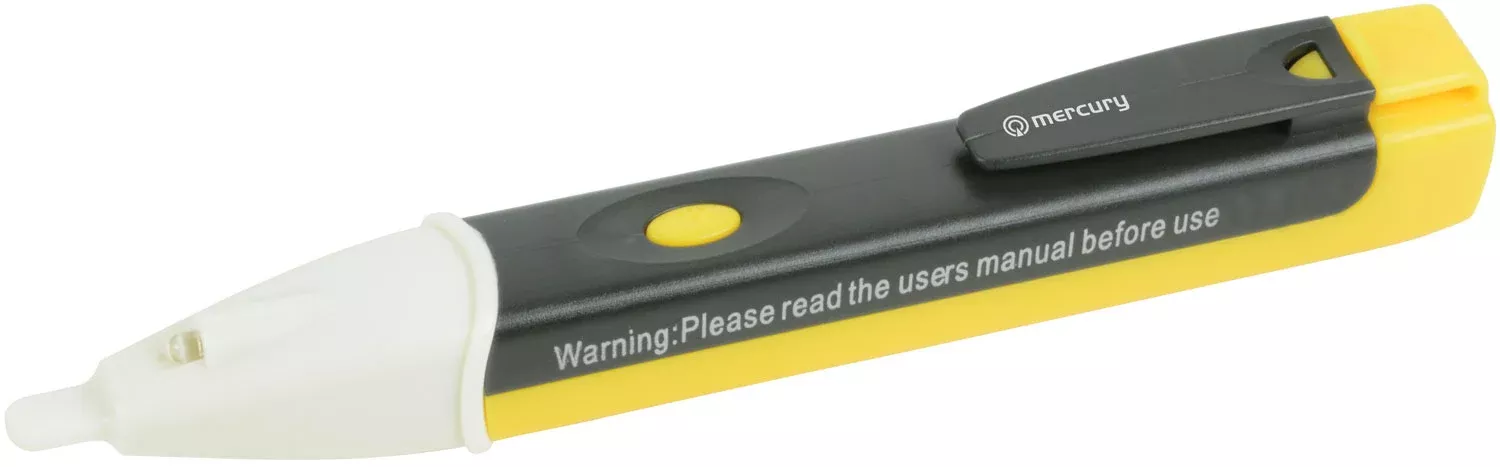 Mercury Voltage Test Pen with LED Torch Light