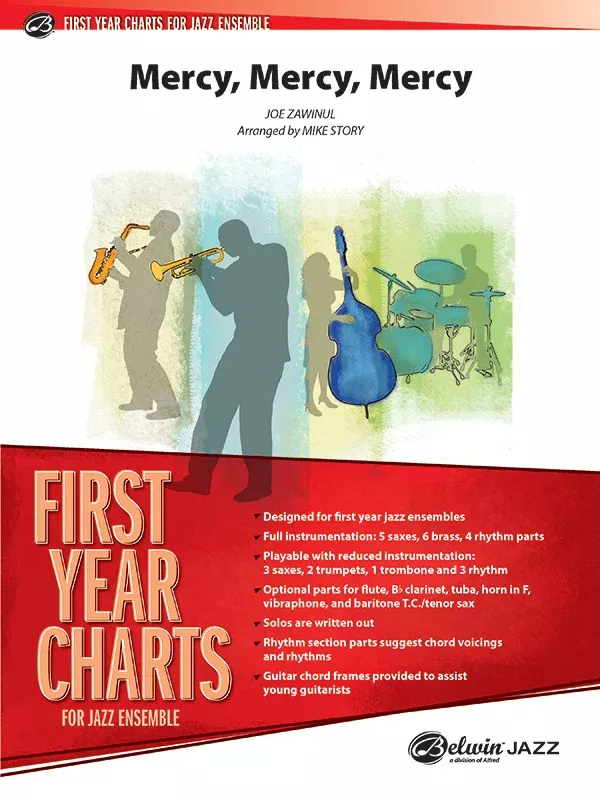 Mercy, Mercy, Mercy: Jazz Ensemble Conductor Score