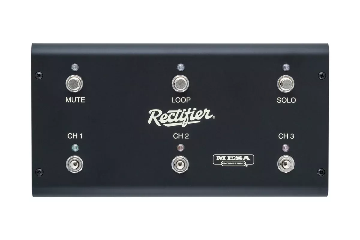 Mesa Boogie Footswitch – 3 Channel Multi-Watt Dual & Triple Rectifier