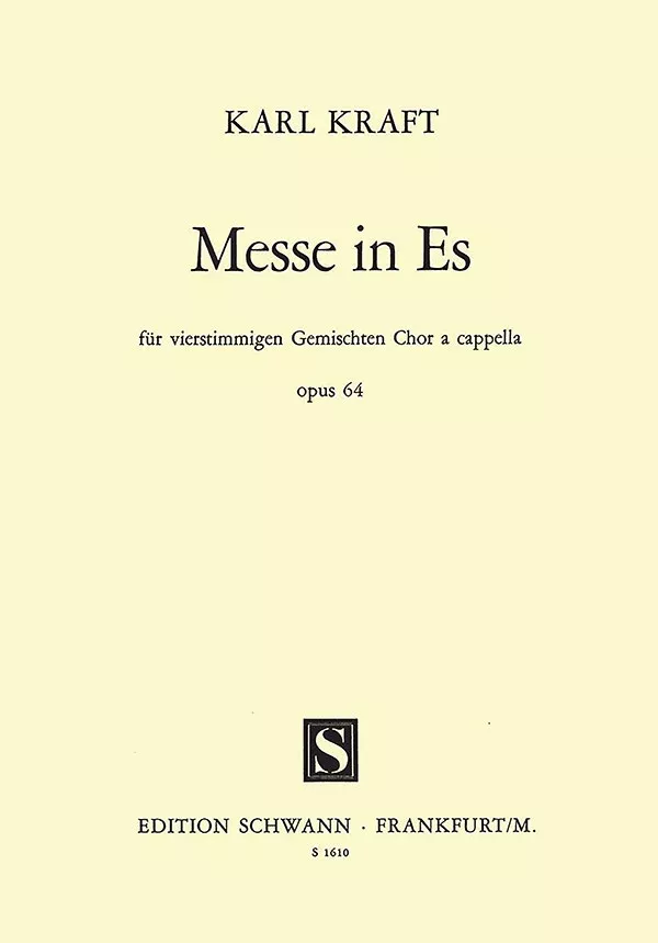 Messe Es-Dur: SATB Choral Octavo
