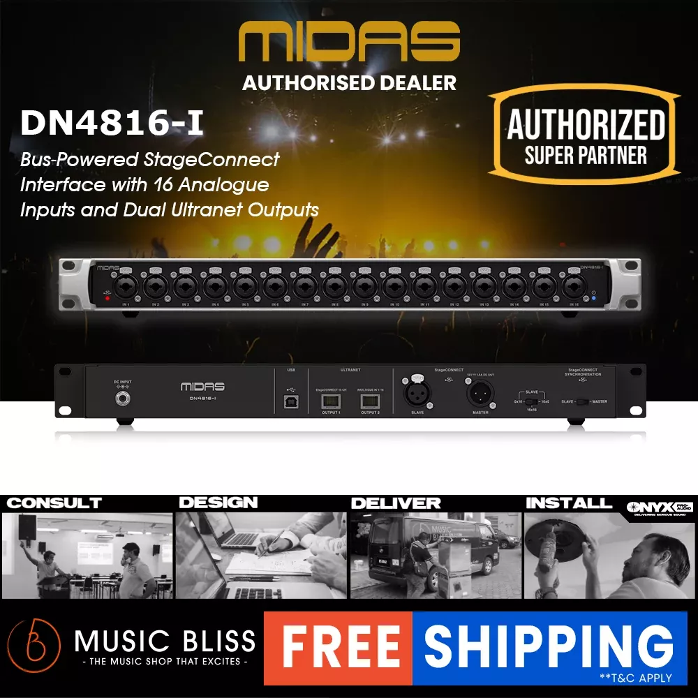 Midas DN4816-I StageConnect Interface