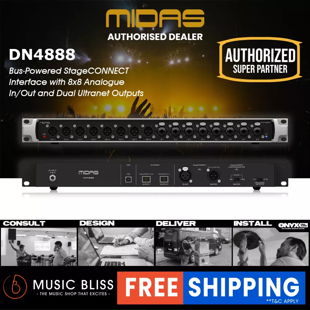 Midas DN4888 StageConnect Interface