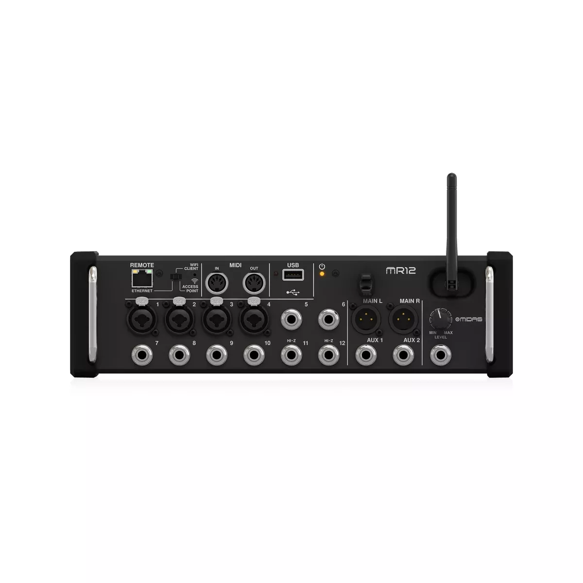 Midas MR12 12-Channel Tablet-Controlled Digital Mixer