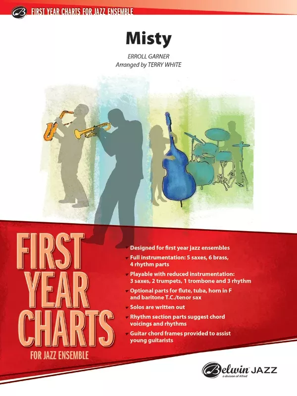 Misty: Jazz Ensemble Conductor Score & Parts