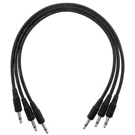 Mogami 3.5 TS to 3.5 TS Modular Synth 3 Pack 4 ft (PP 3.5 MOD 04 3PK)