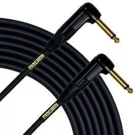 Mogami Gold Instrument RR Cable RIght Angle On Two Ends