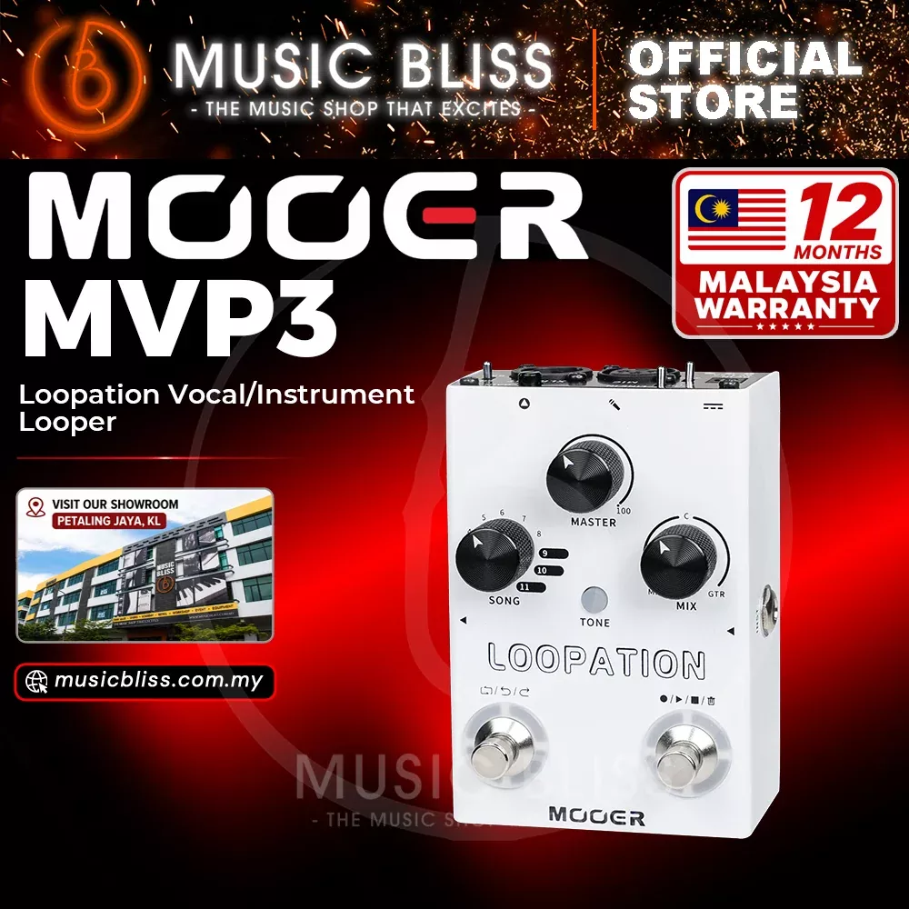 Mooer MVP3 Loopation Vocal/Instrument Looper