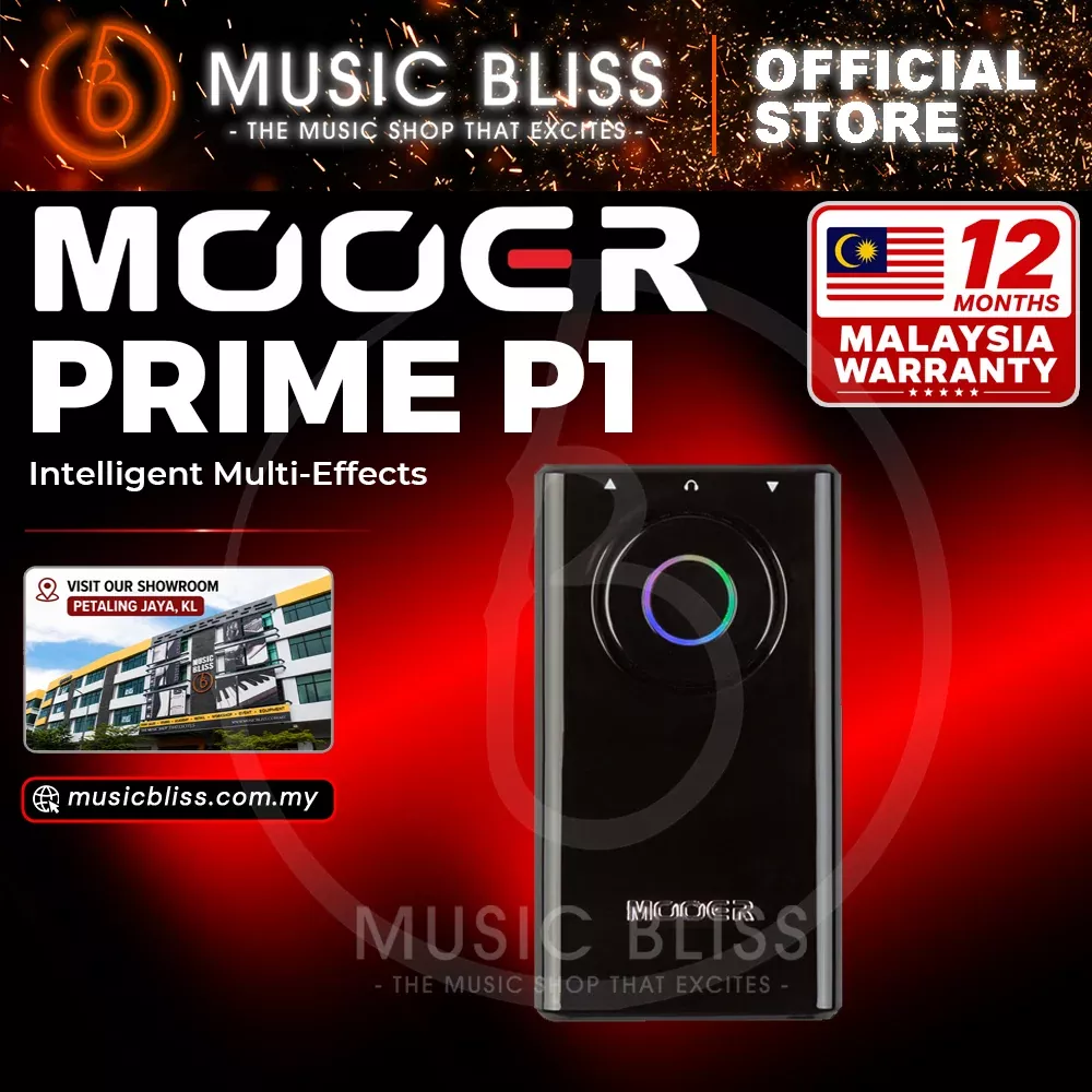 Mooer Prime P1 Intelligent Pedal – Black