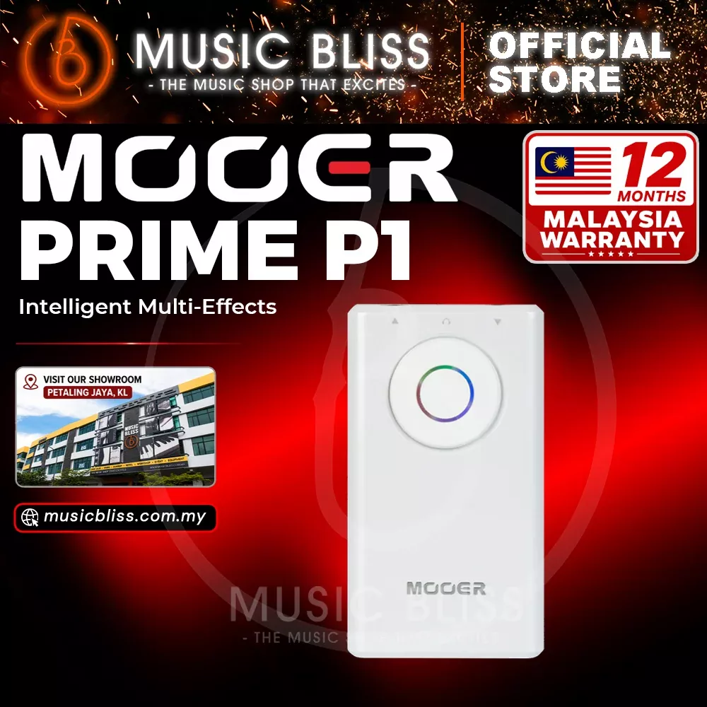 Mooer Prime P1 Intelligent Pedal – White