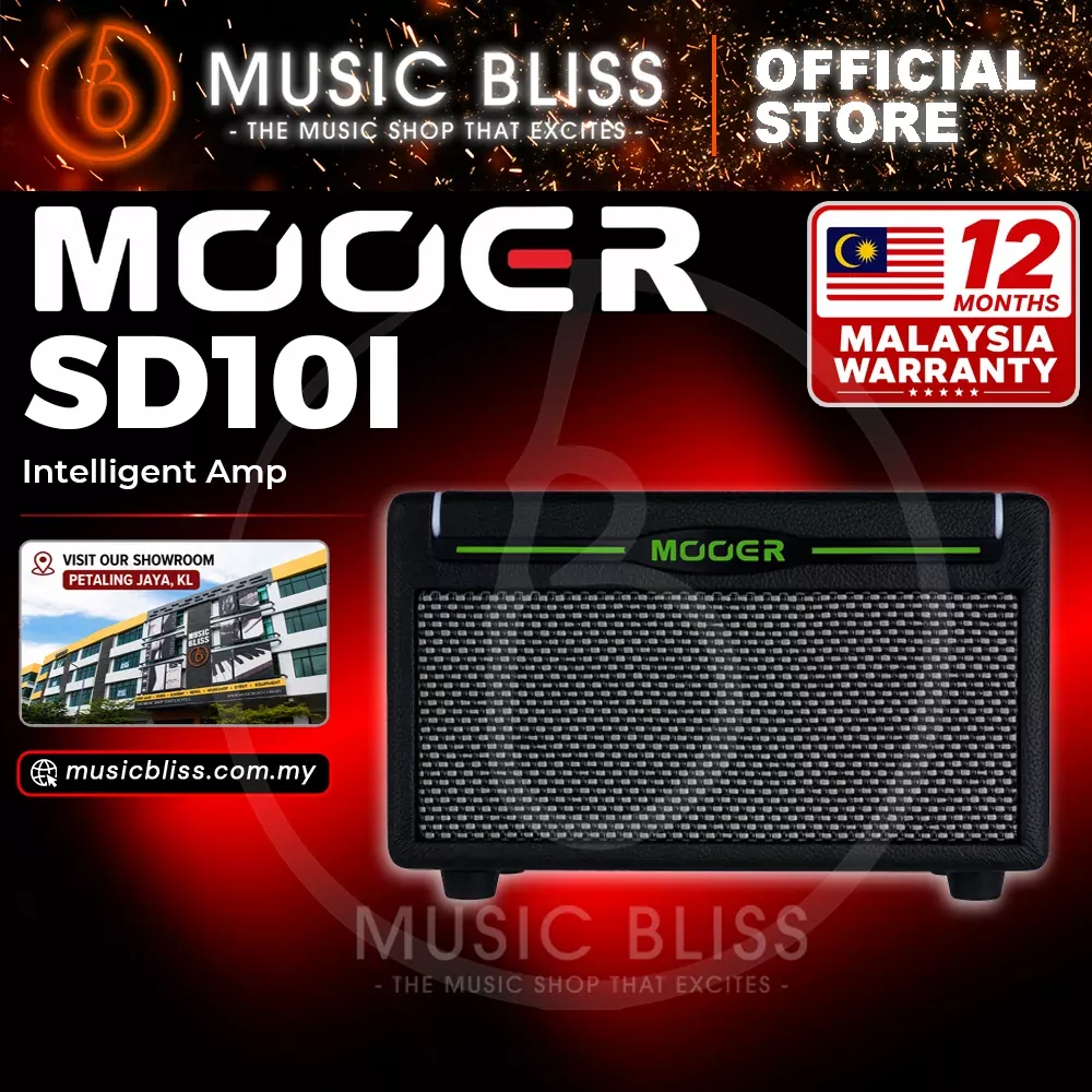 Mooer SD10i Intelligent Desktop Amp – Black