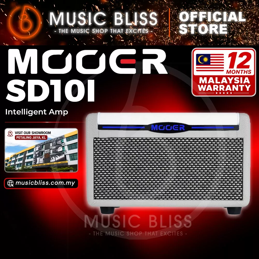 Mooer SD10i Intelligent Desktop Amp – Gray