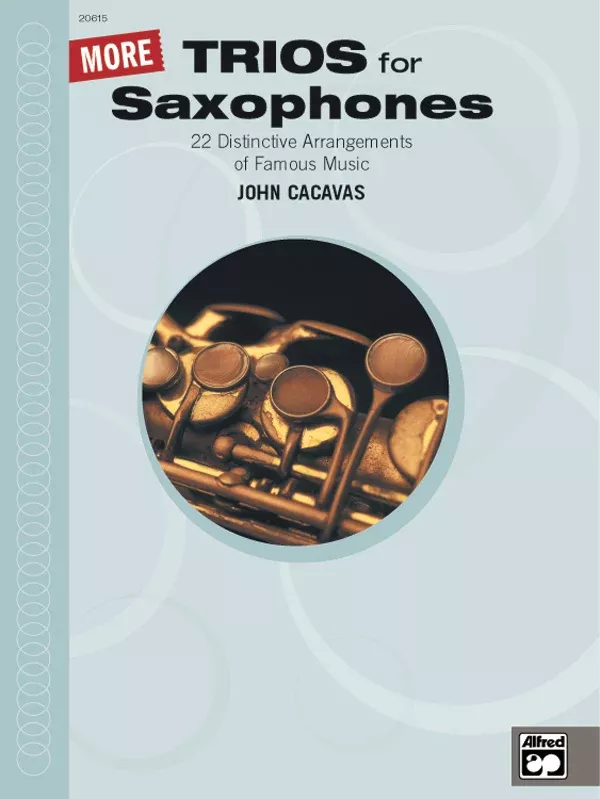 More Trios for Saxophones: Saxophone Book