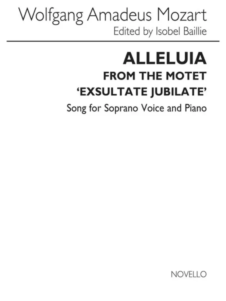 Mozart Alleluia In F
