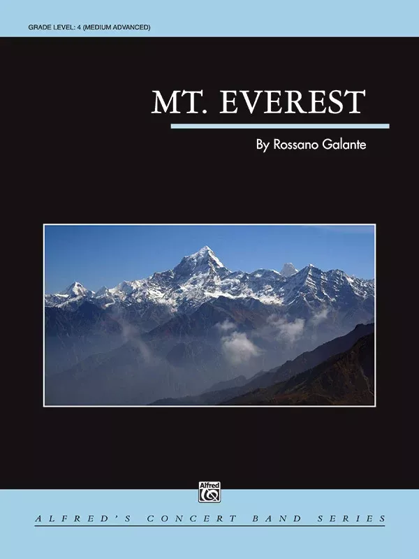 Mt. Everest: Concert Band Conductor Score & Parts