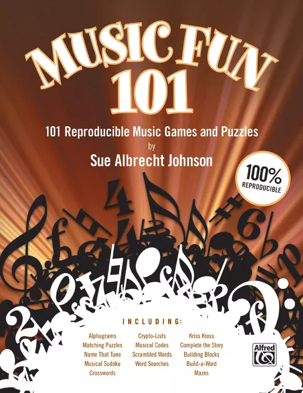 Music Fun 101: Comb Bound Reproducible Book