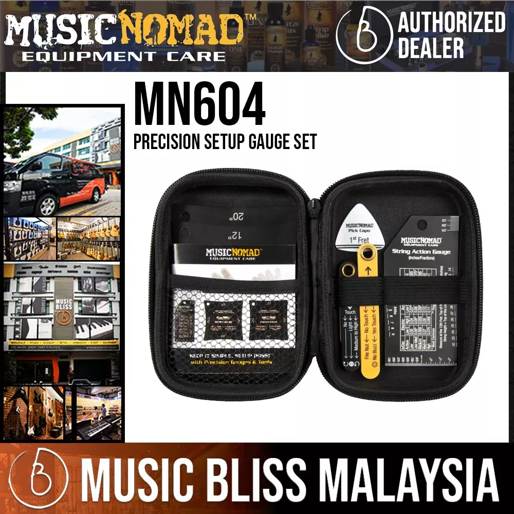 Music Nomad MN604 Precision Setup Gauge Set
