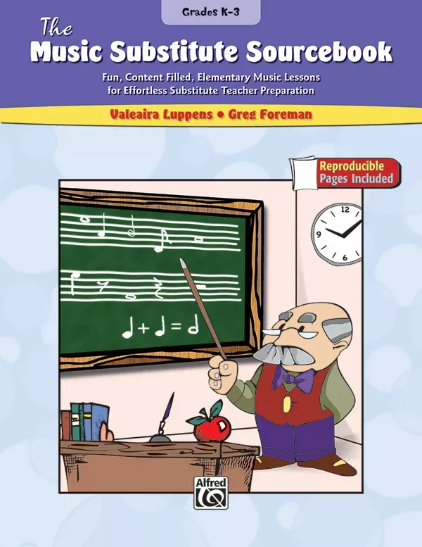 The Music Substitute Sourcebook, Grades K--3: Book