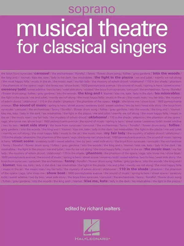 MUSICAL THEATRE FOR CLASSICAL SINGERS SOPRANO