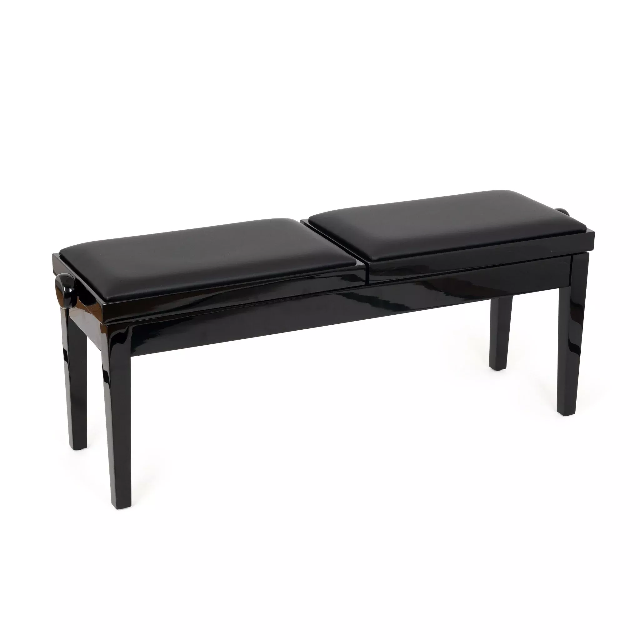 Musisca adjustable teaching duet piano stool (HY208BP-FBL)