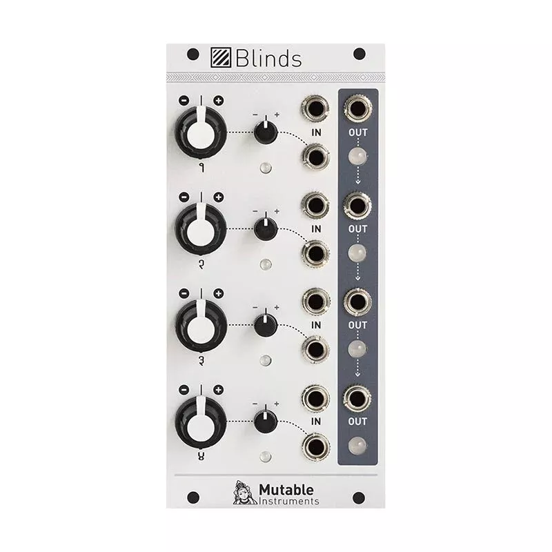 Mutable Instruments Blinds – Quad VC-Polarizer