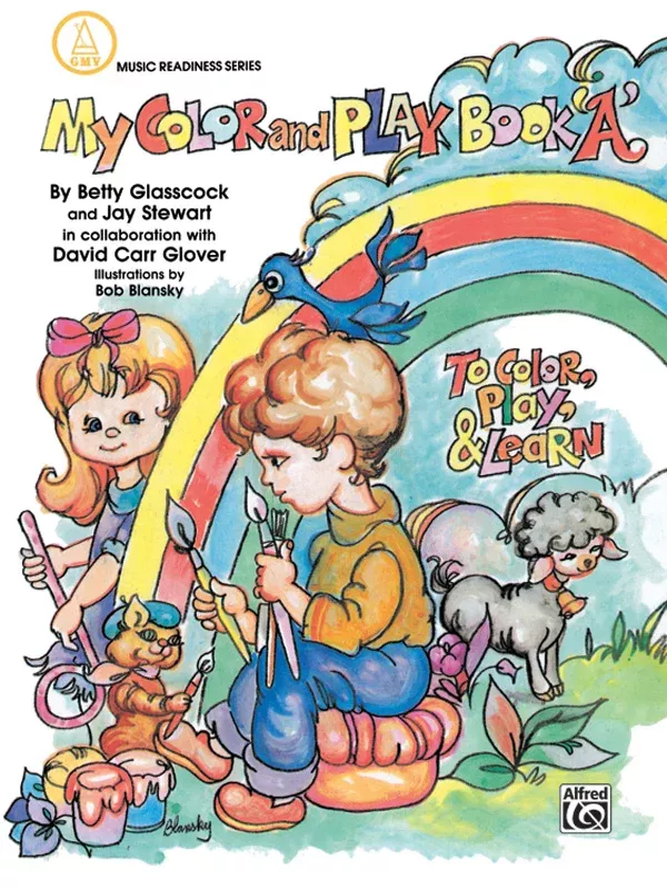 My Color and Play Book, Book A: Piano Book