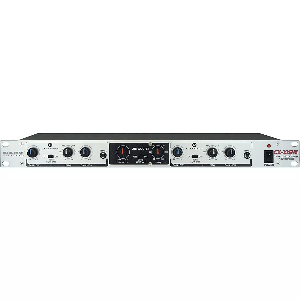 Nady CX-22SW 2-Way Stereo Crossover