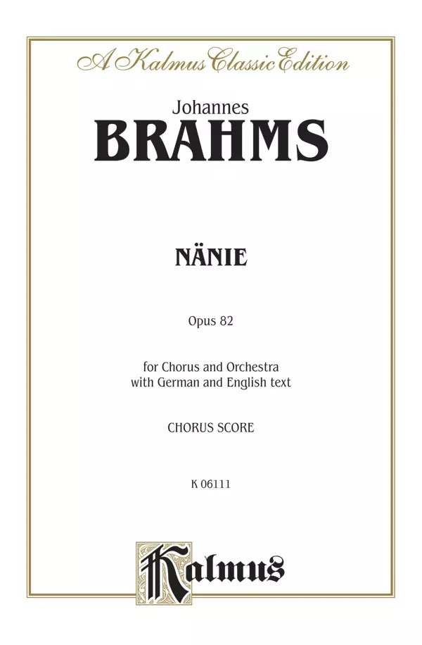 Nanie-Nenia: SATB Choral Book