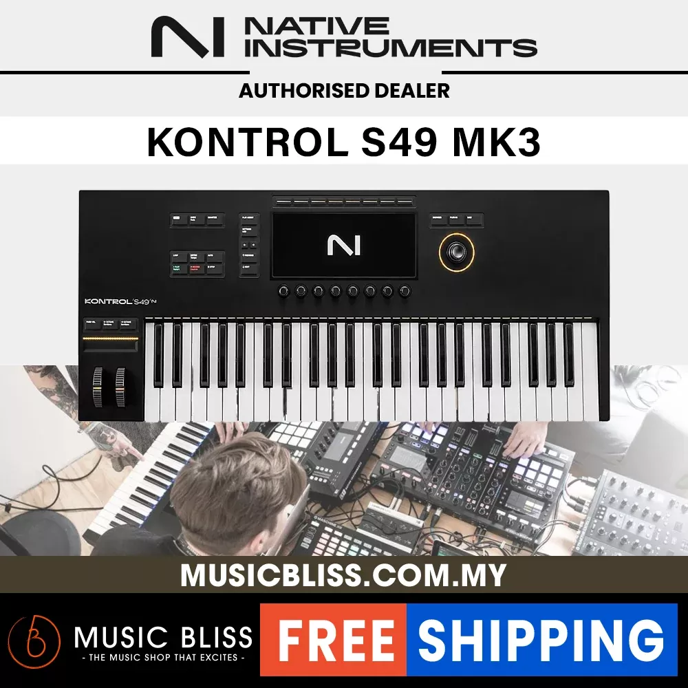 Native Instruments Komplete Kontrol S49 MK3 49-key Midi Controller