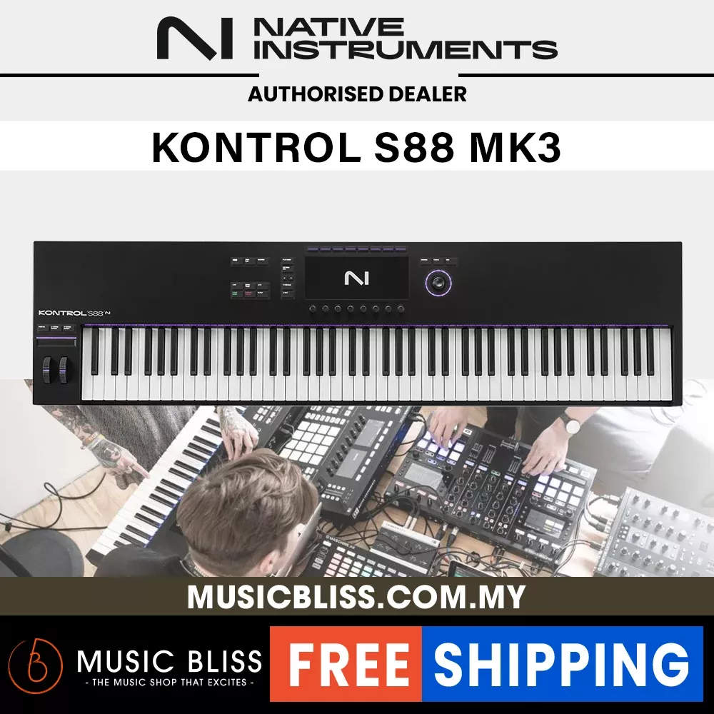 Native Instruments Komplete Kontrol S88 MK3 88-key Midi Controller