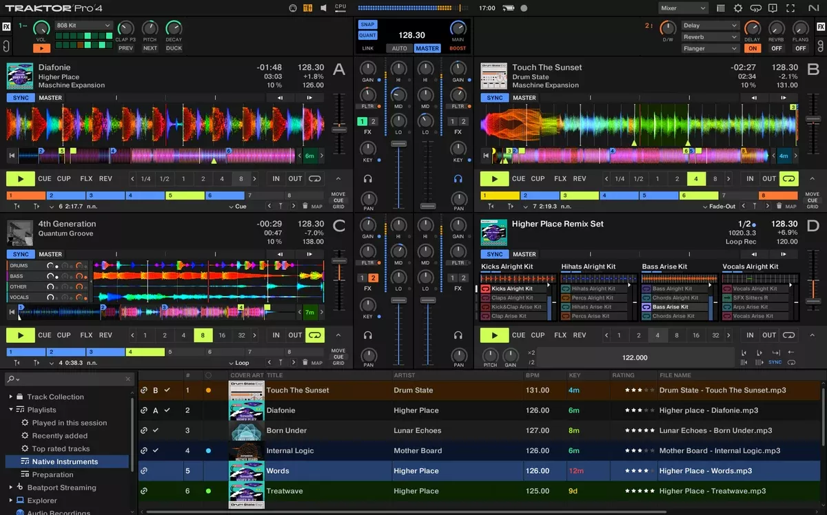 Native Instruments Traktor Pro 4 DJ Software