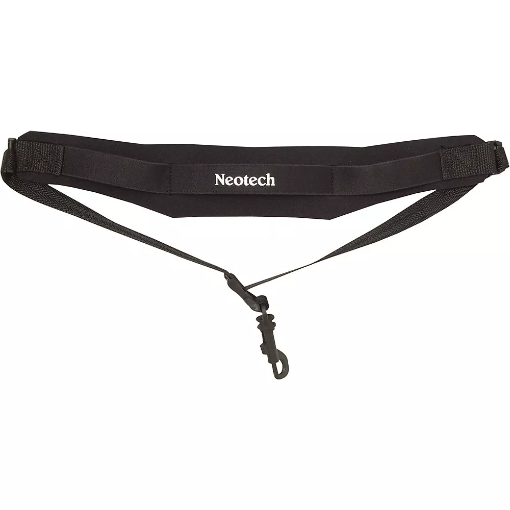 Neotech Soft Sax Strap Black X-Long, Swivel Hook