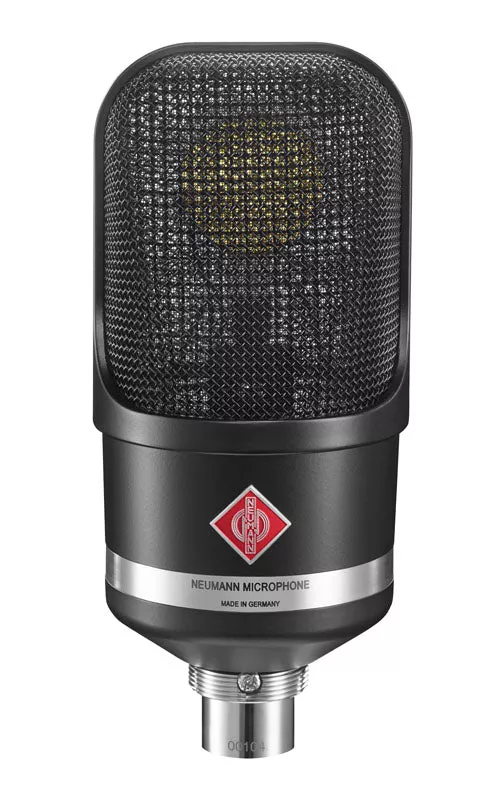 Neumann TLM 107 Studio Set Large-diaphragm Condenser Microphone – Black